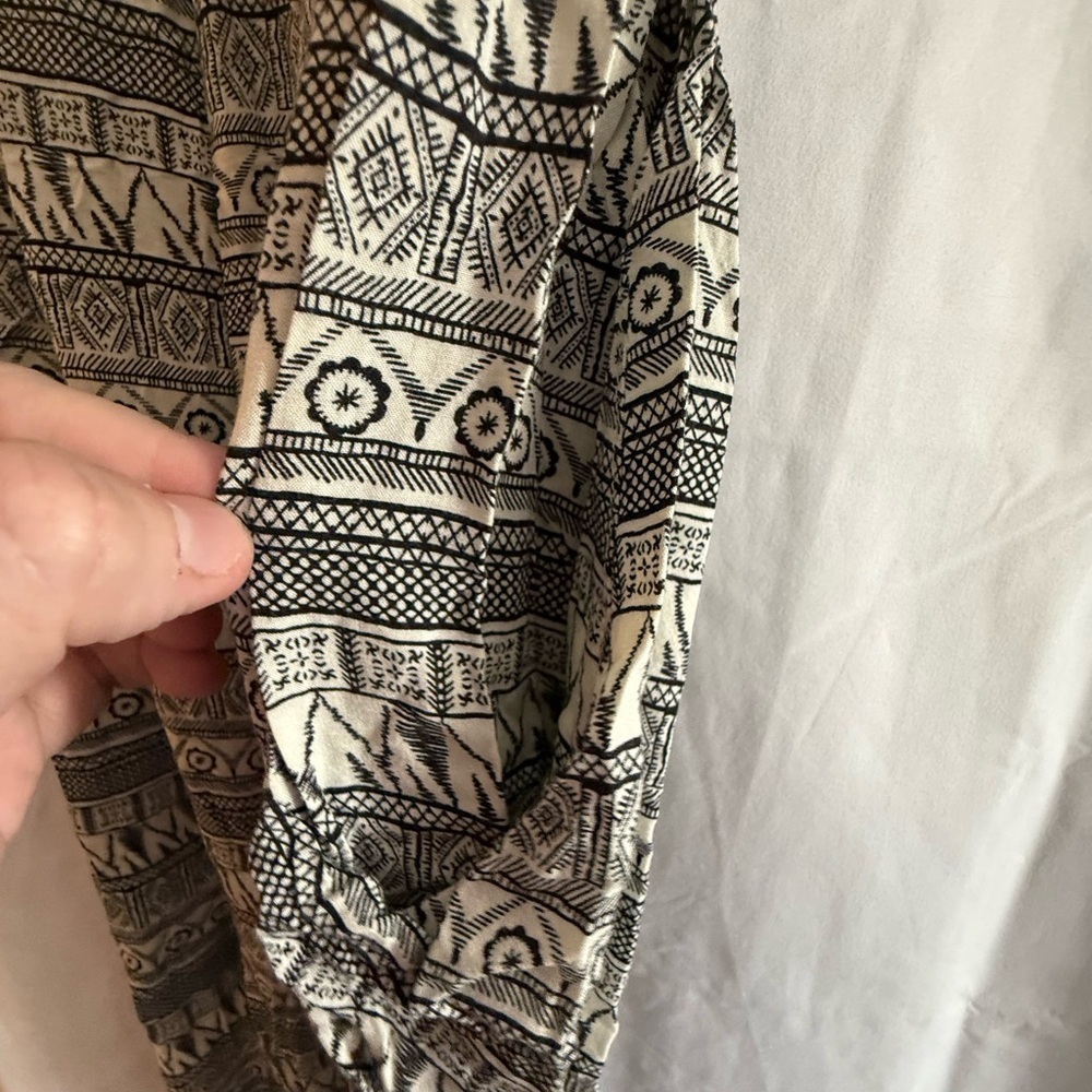Ark & Co Black and White Patterned Jumpsuit - Picture 5 of 6